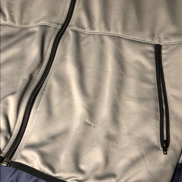 Nike gray and silver dri fit track jacket - Picture 4 of 5